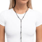 Elongated Element - Silver Necklace