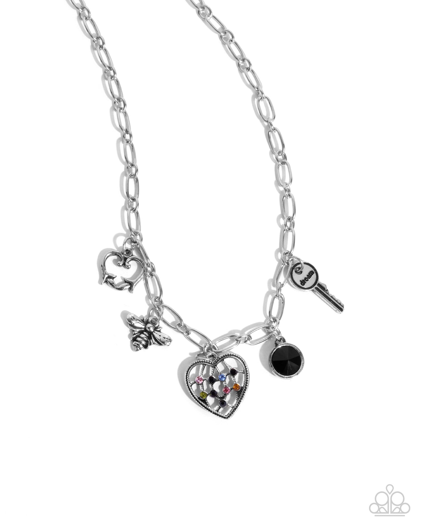 Reminiscent Reveal - Black Necklace