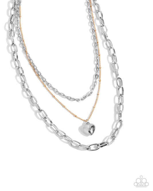 Passionate Place - Silver Necklace