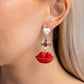 Let Me Kiss You - Red Earring