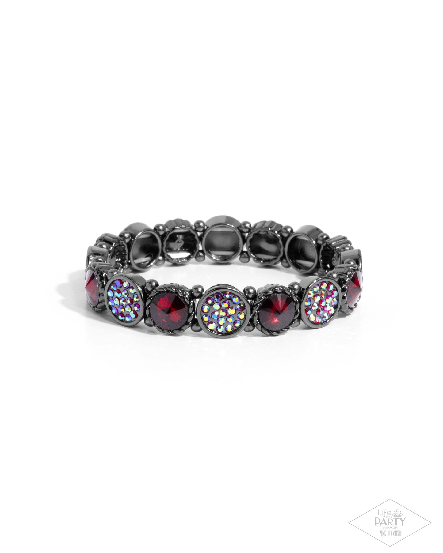 Take A Moment To Reflect - Red Bracelet
