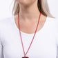Smitten Sensation - Red Necklace