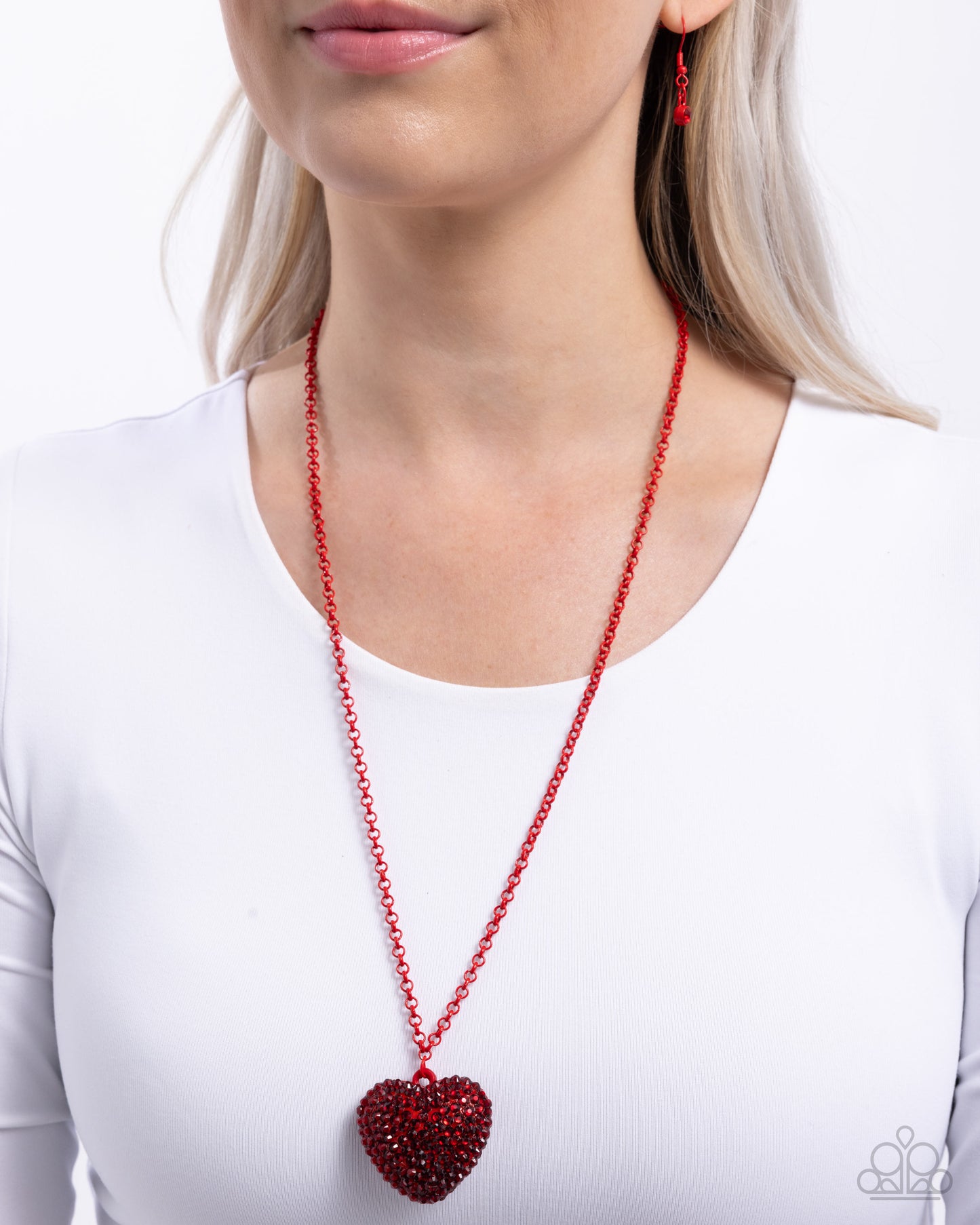Smitten Sensation - Red Necklace