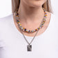 Transformational Tiers - Green Necklace