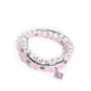Testing the Waters - Pink Bracelet