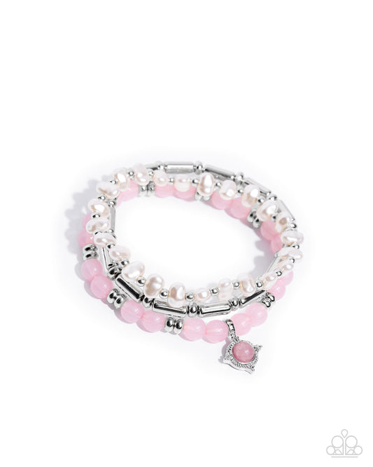 Testing the Waters - Pink Bracelet