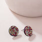 Radiant Ripples - Pink Earring