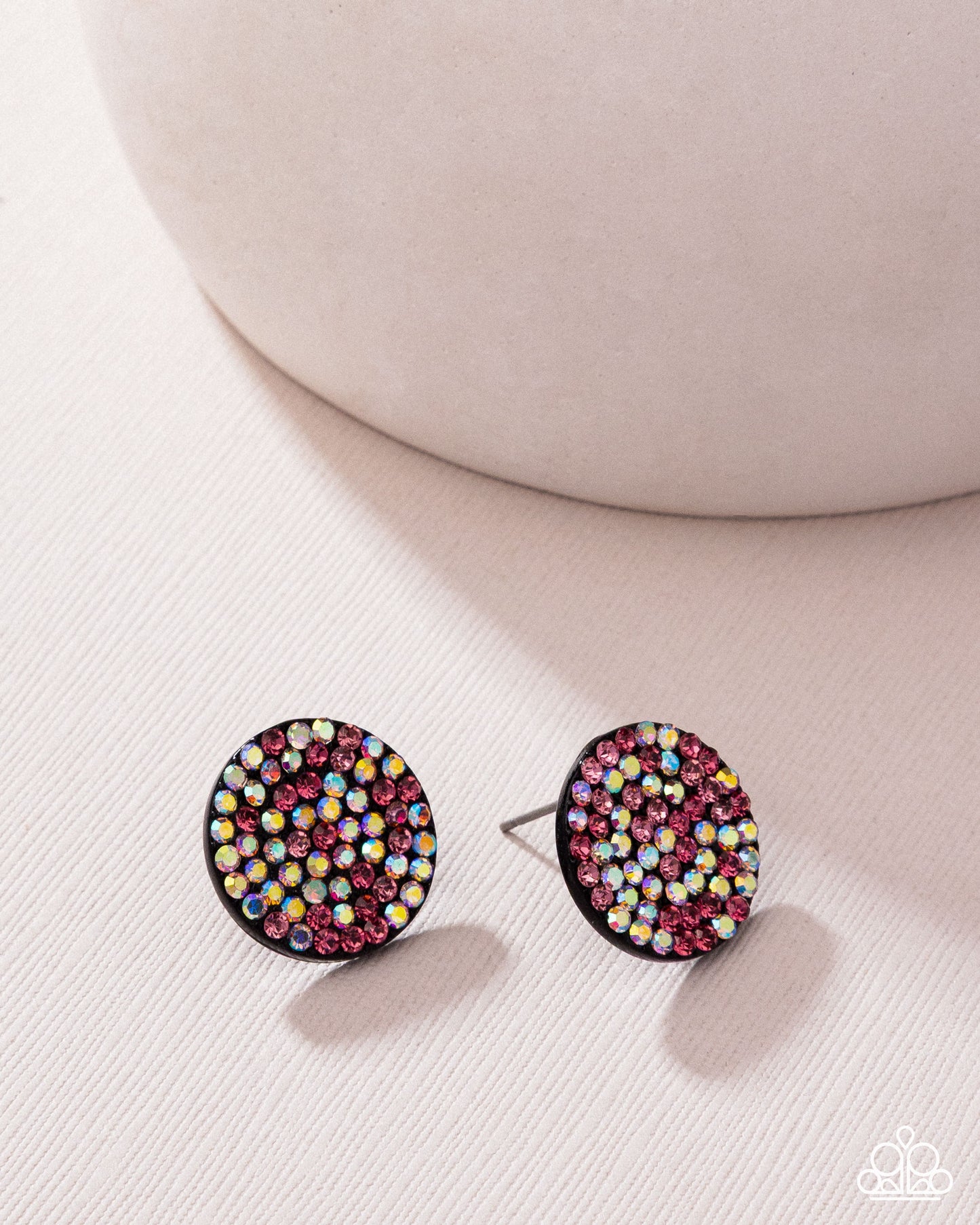 Radiant Ripples - Pink Earring