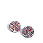 Radiant Ripples - Pink Earring