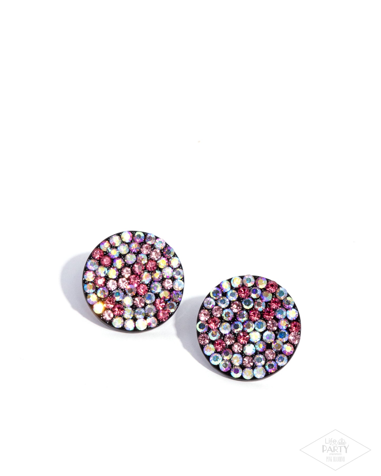 Radiant Ripples - Pink Earring