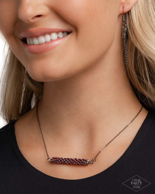 Timelessly Twinkling - Red Necklace