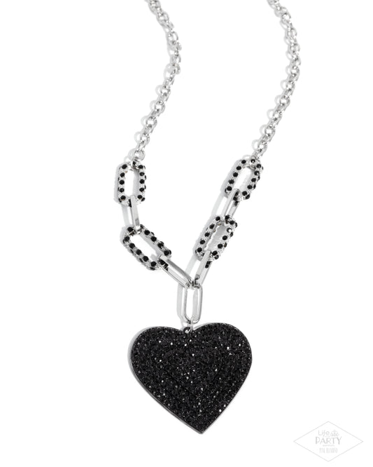 Roadside Romance - Black Necklace