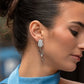 Timeless Tulip - White Earring