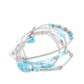 Coiled Color - Blue Bracelet