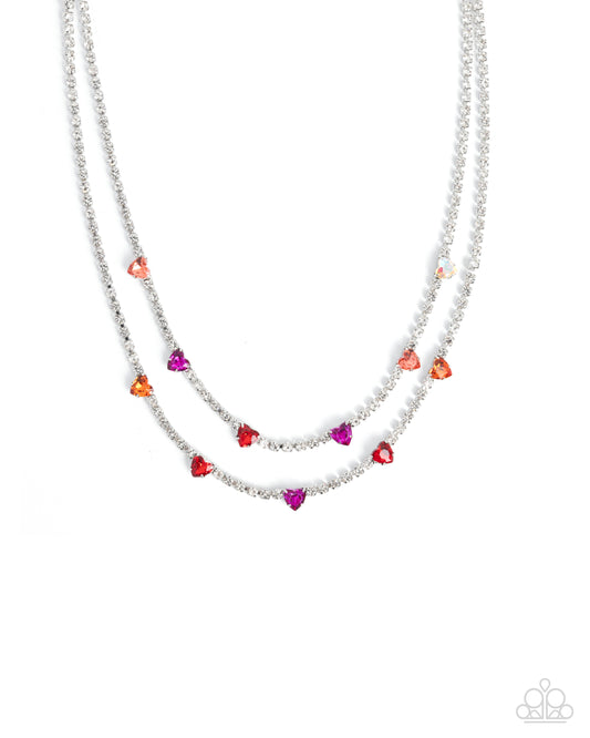 Courting Closeness - Red Necklace