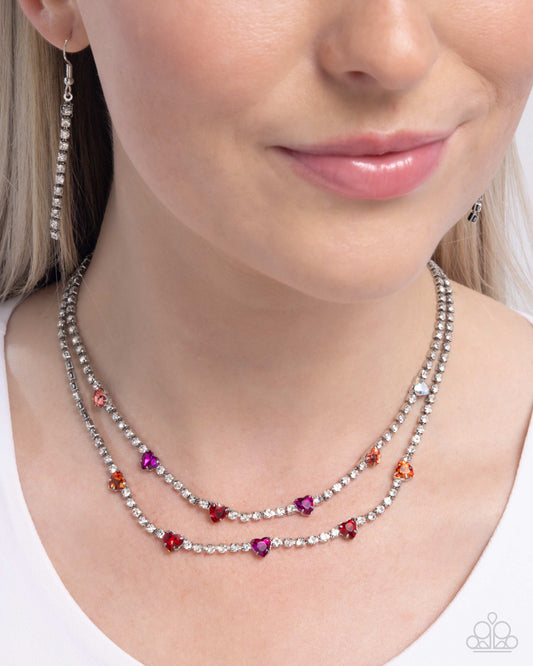 Courting Closeness - Red Necklace