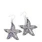 Starfish Spectacle - White Earring