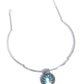 Smoldering Stones - Blue Necklace