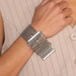 Defiant Display - Silver Bracelet