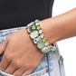 Mismatched Mood - Green Bracelet