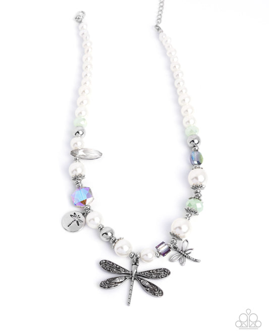 Dragonfly Delight - Multi Necklace