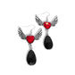 Angelic Accomplishment - Red Earring