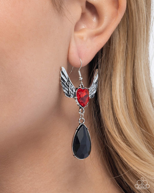 Angelic Accomplishment - Red Earring