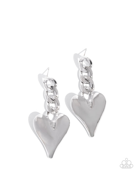 Mechanic Match - Silver Earring
