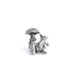 Textured Toadstool - Silver Ring
