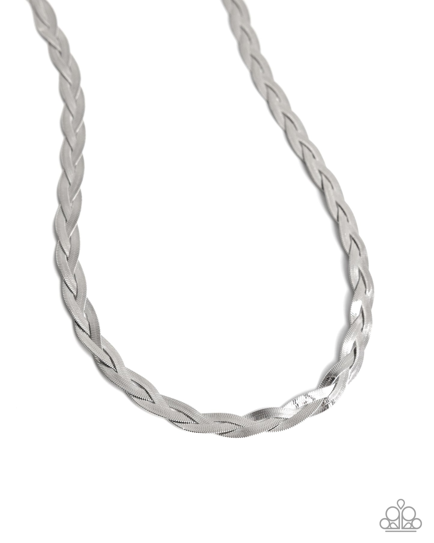 Bewildering Braid - Silver Necklace