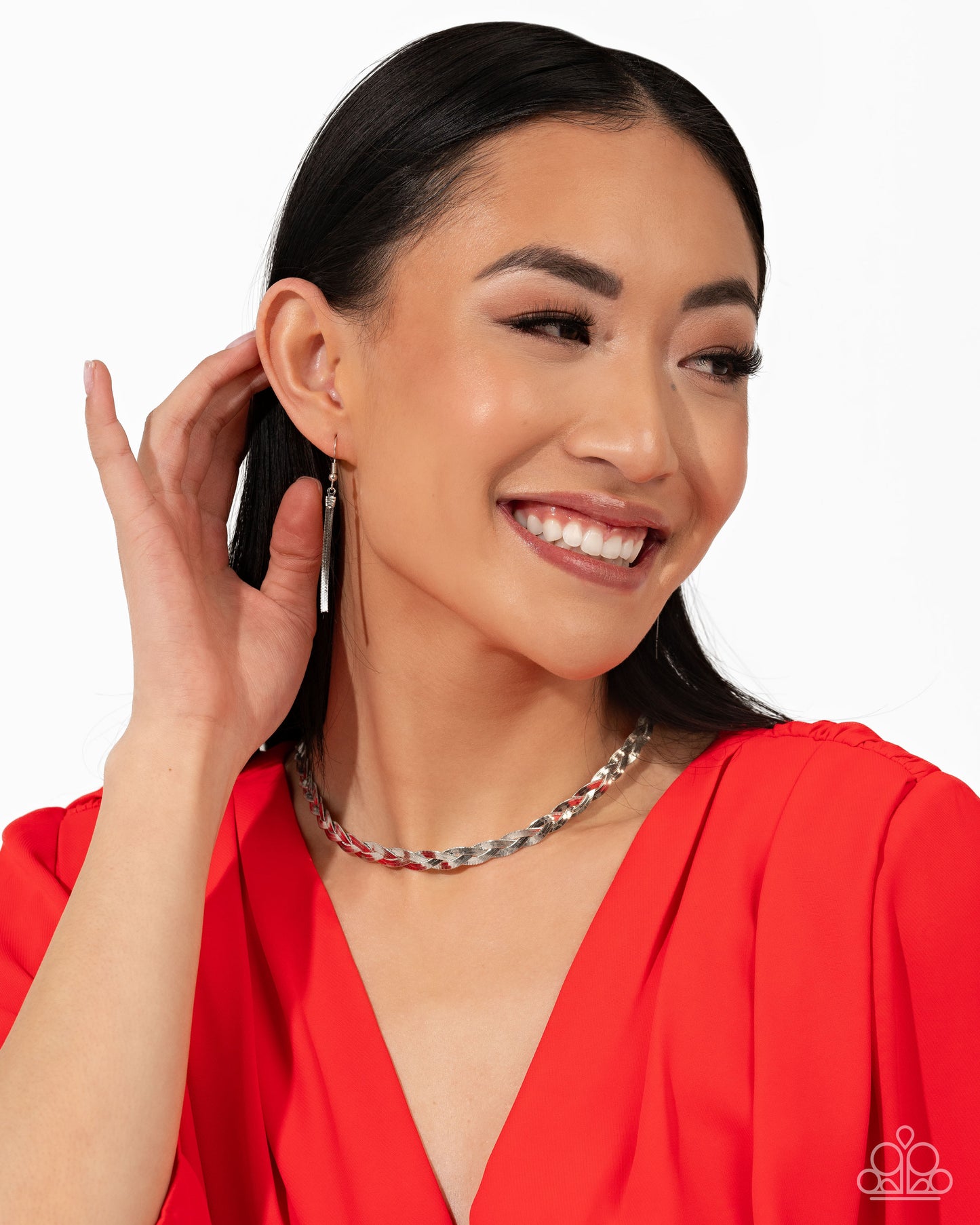 Bewildering Braid - Silver Necklace