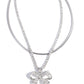Cheerful Coquette - White Necklace