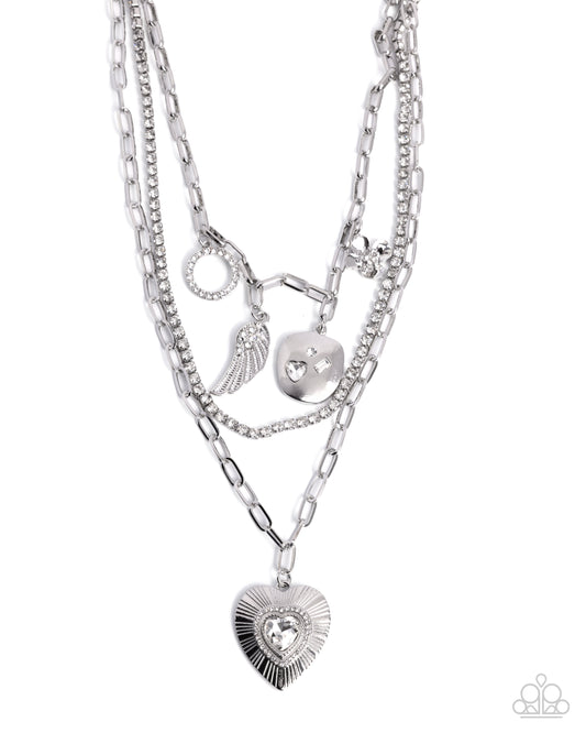 Angelic Ambition - White Necklace