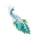 Peacock Pedestal - Blue