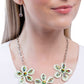 Prismatic Prestige - Green Necklace