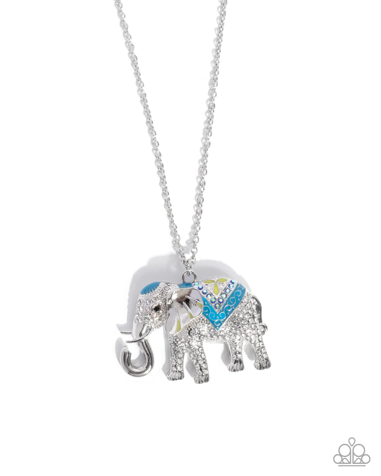 Educated Elephant - Blue Necklace