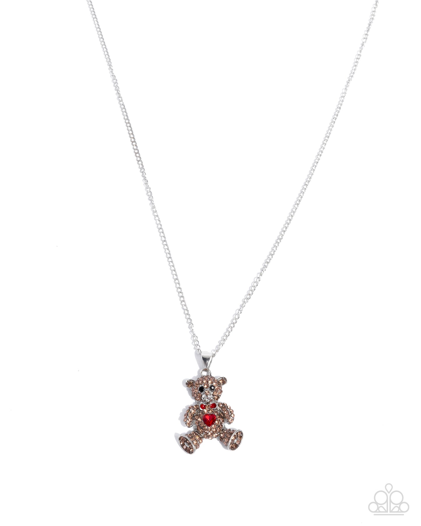 Twinkling Teddy - Multi Necklace