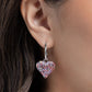 Heartfelt Hypnosis - Purple Earring