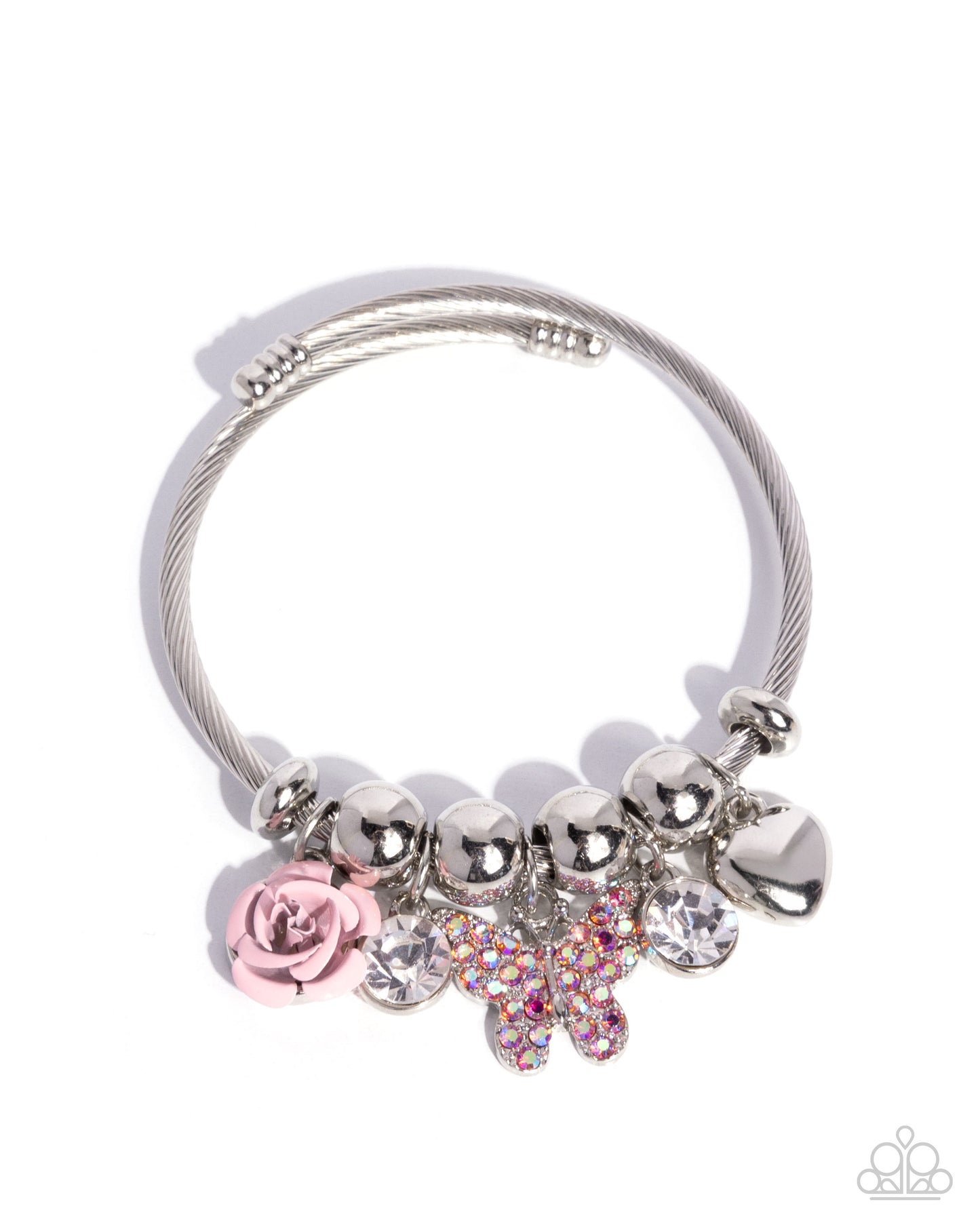 Windblown Whimsy - Pink Bracelet