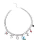 Parisian Pedestal - Red Necklace