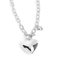 Heartfelt Hangout - Silver Necklace