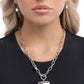 Heartfelt Hangout - Silver Necklace