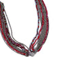 Rushing Radiance - Red Necklace