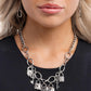 Padlock Pairing - Silver Necklace