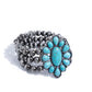 Traditional Tailoring - Blue Bracelet