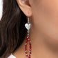 Treasured Teardrops - Red Earring