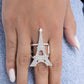 Eiffel Tower Ease - White Ring