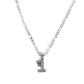 Team Number - Silver Necklace