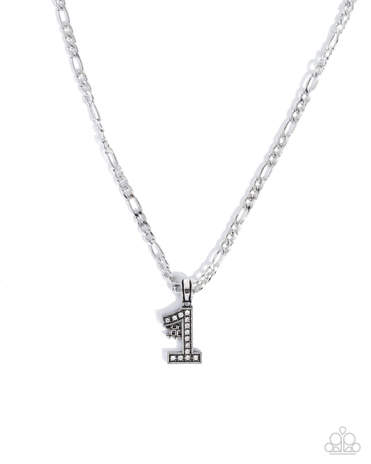 Team Number - Silver Necklace
