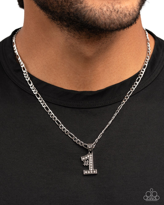 Team Number - Silver Necklace